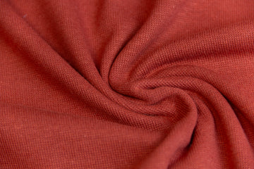 Bündchen, Strickschlauch, schmal, terracotta, 0,5 m
